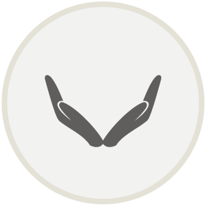 Die Grafik illustriert Palliativmedizin, was eine Leistung in der Praxis Tributh, der Hausärztinnen am Volkspark in Potsdam Nord in Bornstedt ist.